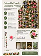 Guirnalda Flores Rosas Artificiales Premium Para Eventos - Miniatura 3