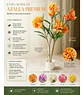 Ramo Artificial Flores Azalea Decorativas Realistas - Miniatura 4