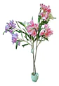 Ramo Artificial Flores Azalea Decorativas Realistas - Miniatura 6