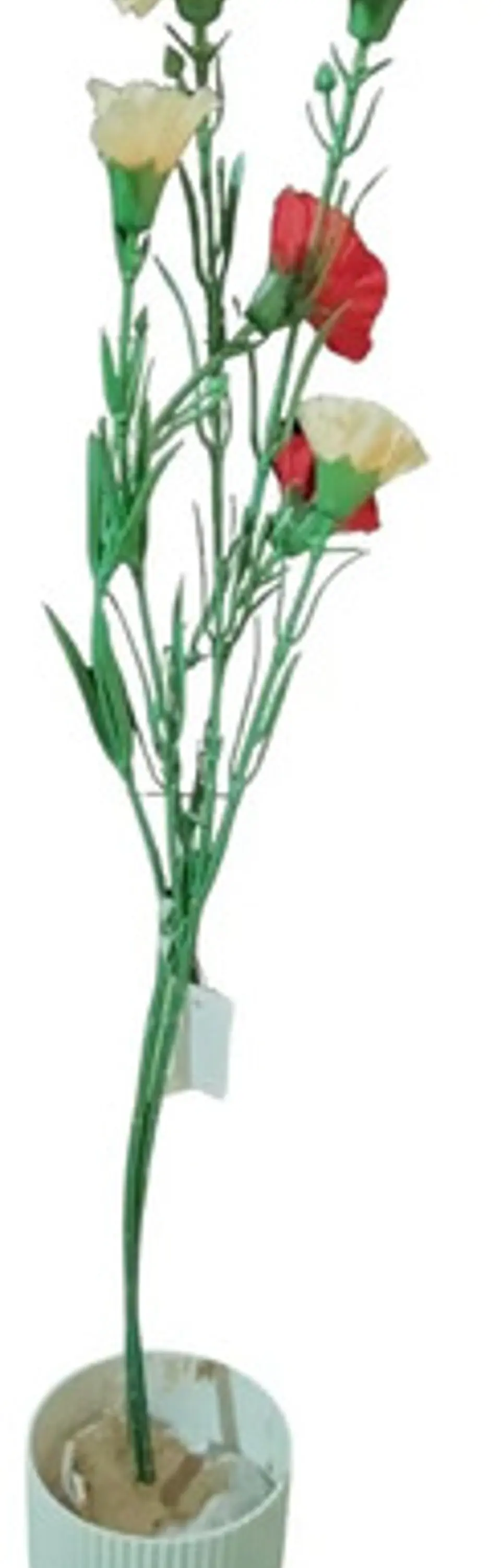 Ramo De Claveles Artificiales Multicolor Decoración Hogarx6 5