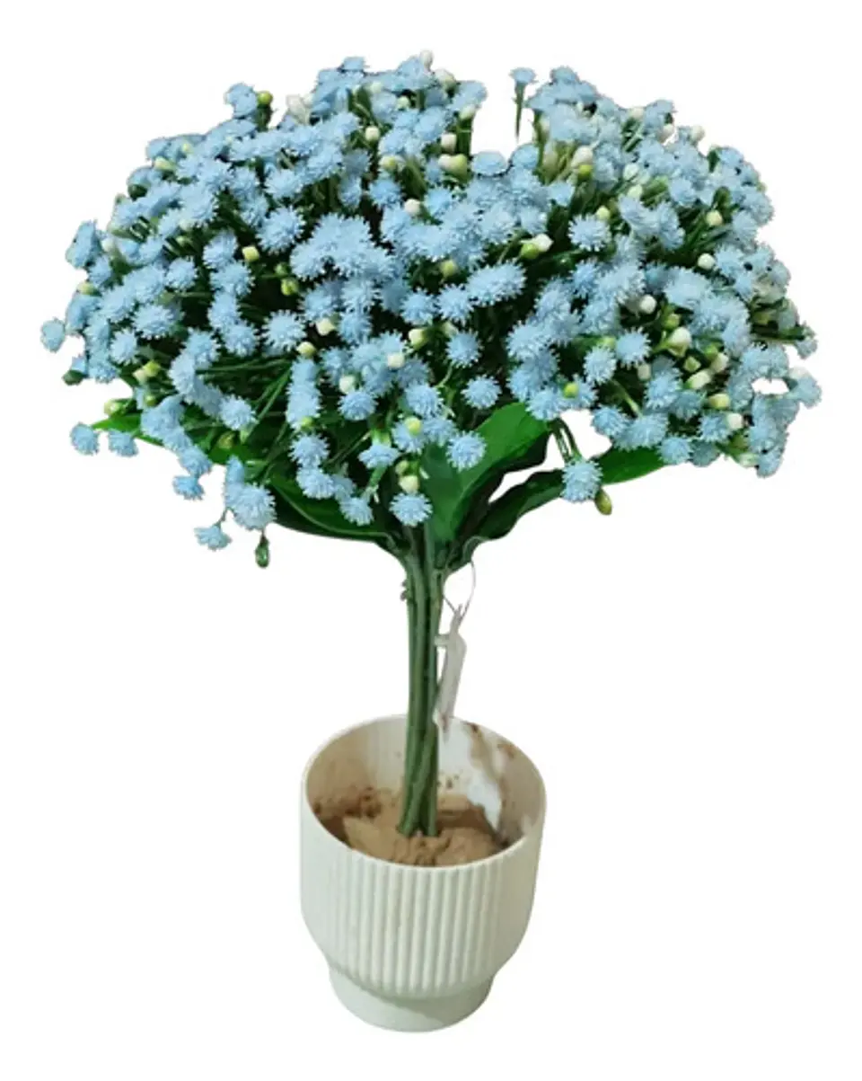 Flores Artificiales Gypsophila Gajo Multicolor Para Decorar 2