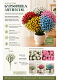 Flores Artificiales Gypsophila Gajo Multicolor Para Decorar - Miniatura 4