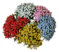 Flores Artificiales Gypsophila Gajo Multicolor Para Decorar - Miniatura 6