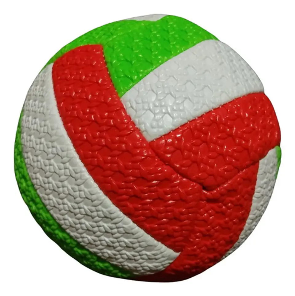 Pelota De Voleibol En Espuma Alta Densidad Multicolor 3