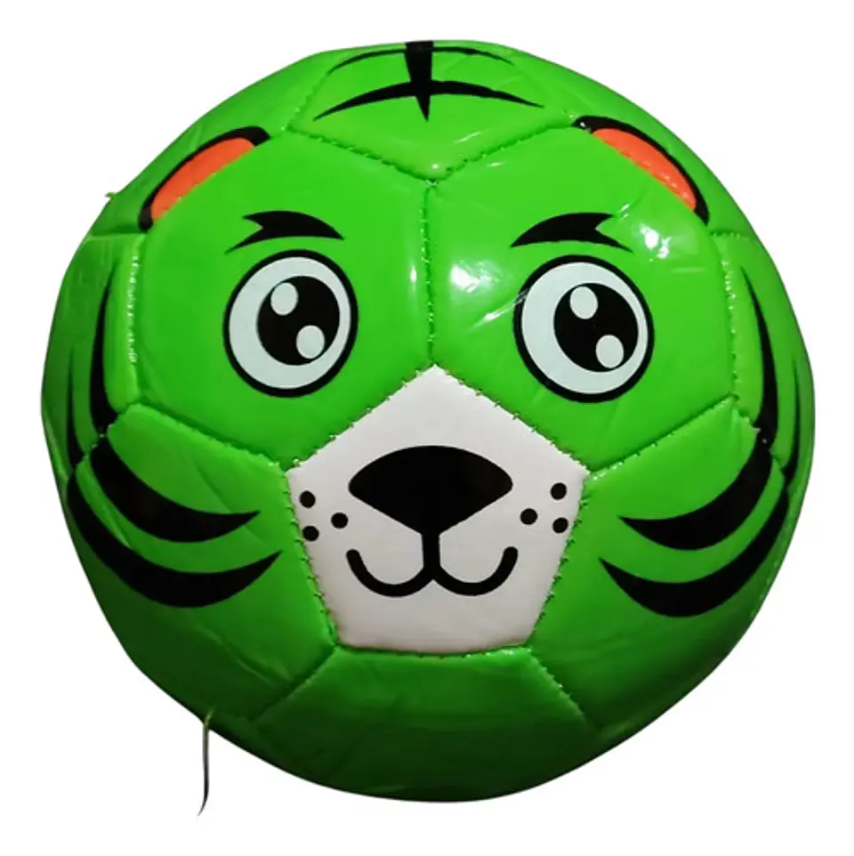 Pelota De Fútbol Infantil Diseño Tigre Para Niños Premium 6