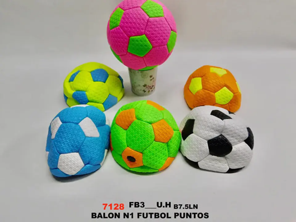 Pelotas De Fútbol Foam Multicolor  Suaves, Livianas 9