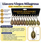 Set De 12 Llavero Virgen Milagrosa Metálicos  Protección - Miniatura 5