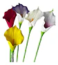 Flor Cala Artificial Multicolor Tallo Largo Decorativo Hogar - Miniatura 4