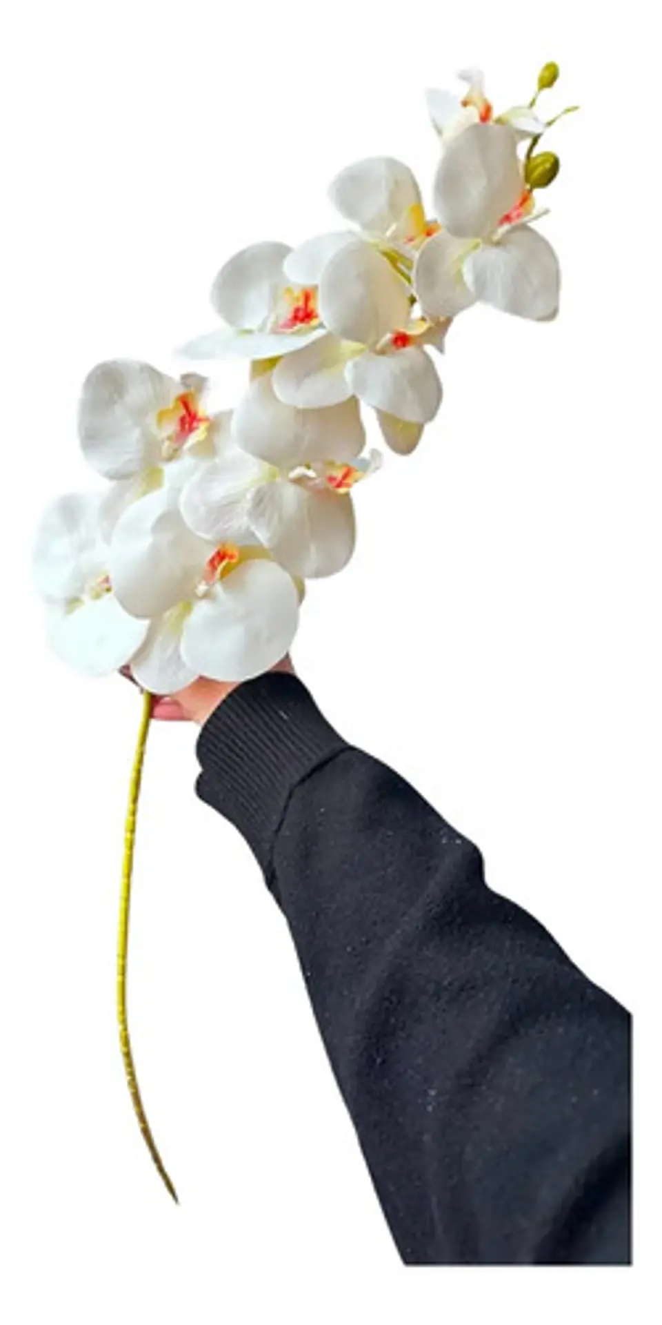 Orquídea Decorativa Artificial Premium Para Arreglos Flor 3