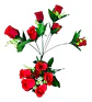 Arreglo Floral De Rosas Rojas Artificiales Para Decorar - Miniatura 3