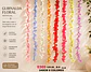 Guirnalda Floral Artificial Multicolor Para Decorar El Hogar - Miniatura 2