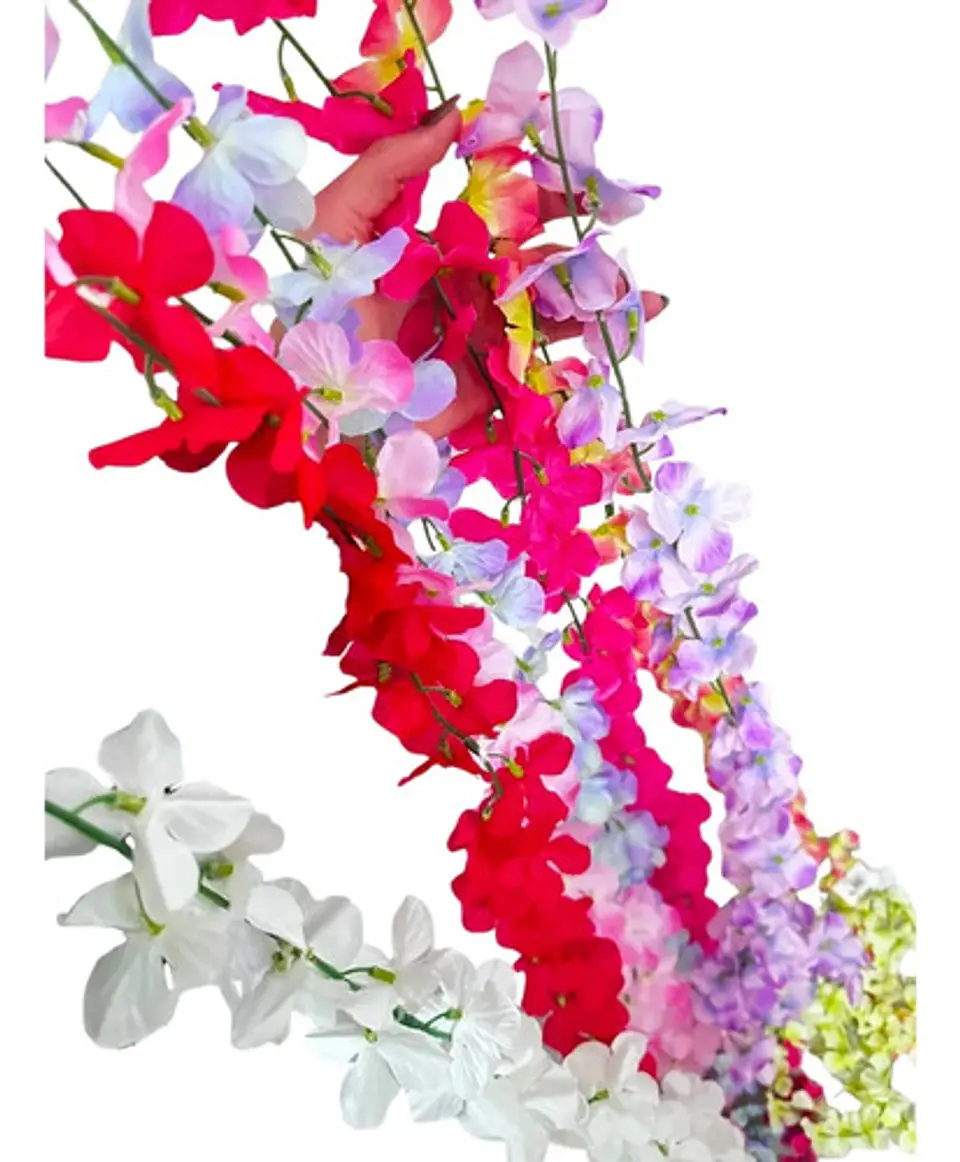 Guirnalda Floral Artificial Multicolor Para Decorar El Hogar 3