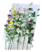 Adorno Floral Elegante Con Bolas Fomi Para Decoración Hogar - Miniatura 7