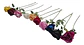Rosa Decorativa Artificial Para Arreglos Florales Interiores - Miniatura 4