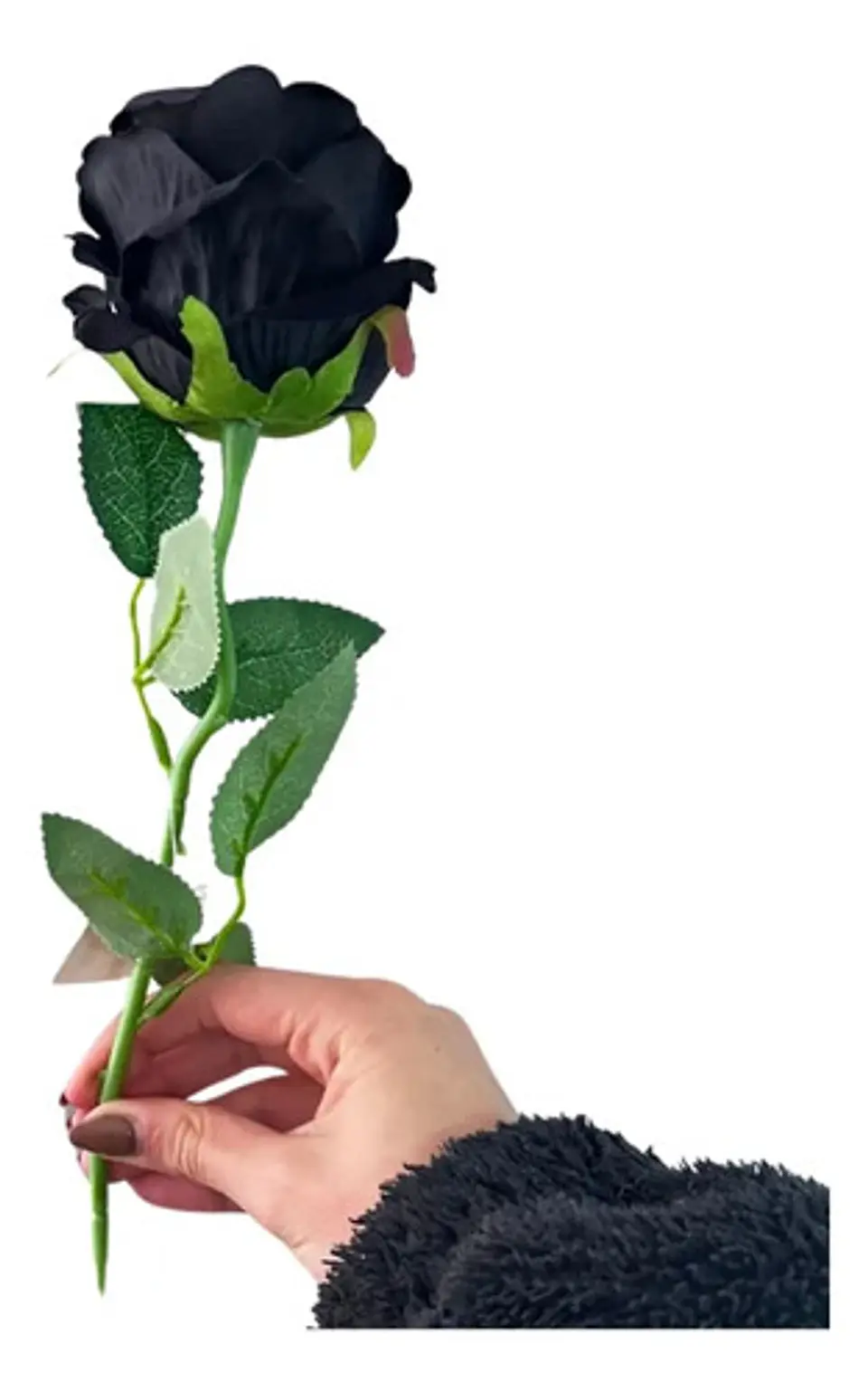Rosa Decorativa Artificial Para Arreglos Florales Interiores 6