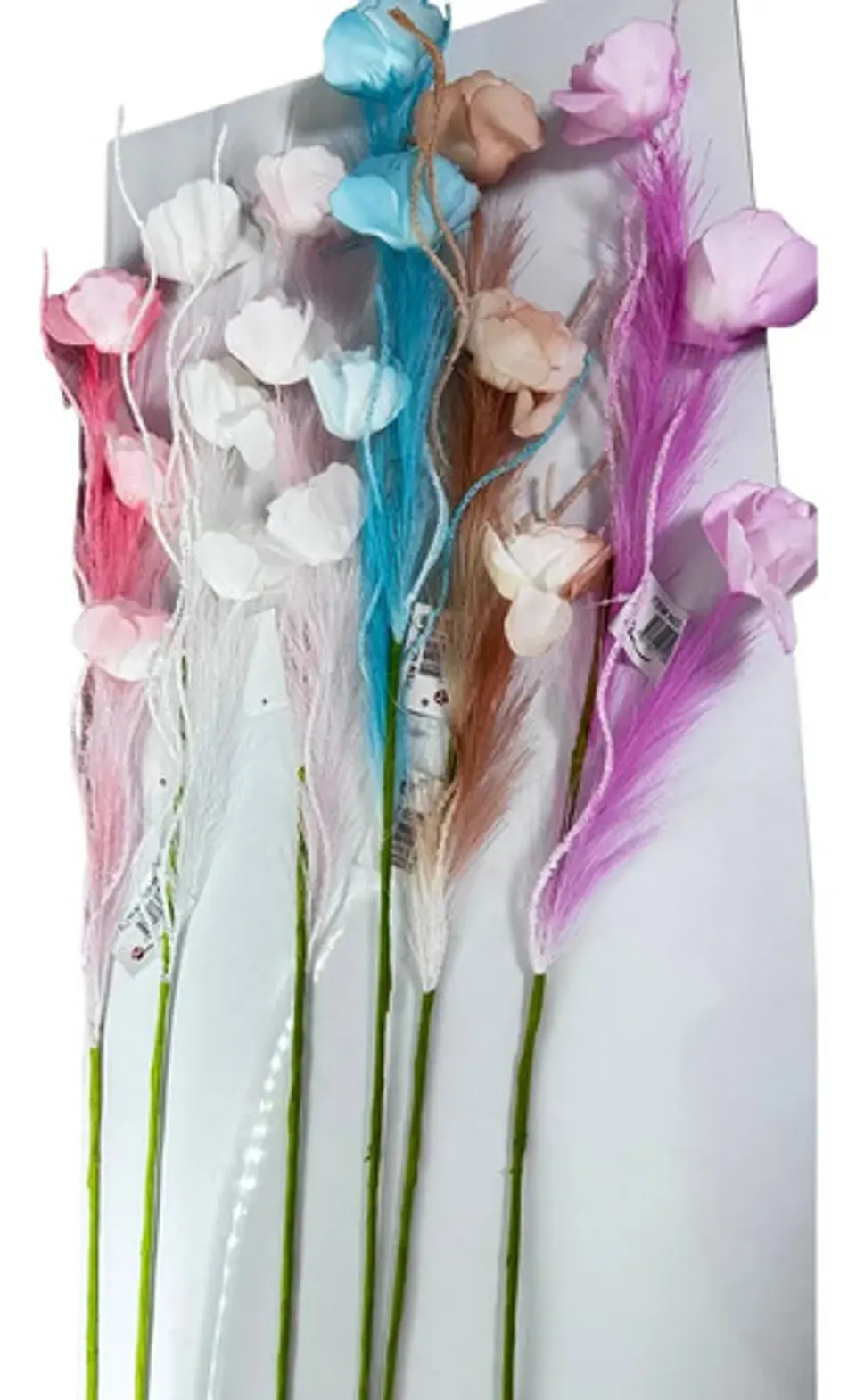 Rosa Artificial Decorativa 65 Cm Fomi Colores Pastel Hogares 4