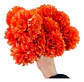 Pompón Artificial Multicolor 29 Cm Flores Para Decoración - Miniatura 7