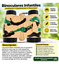 Binoculares Infantiles Para Niños Camuflados Exploradores - Miniatura 2