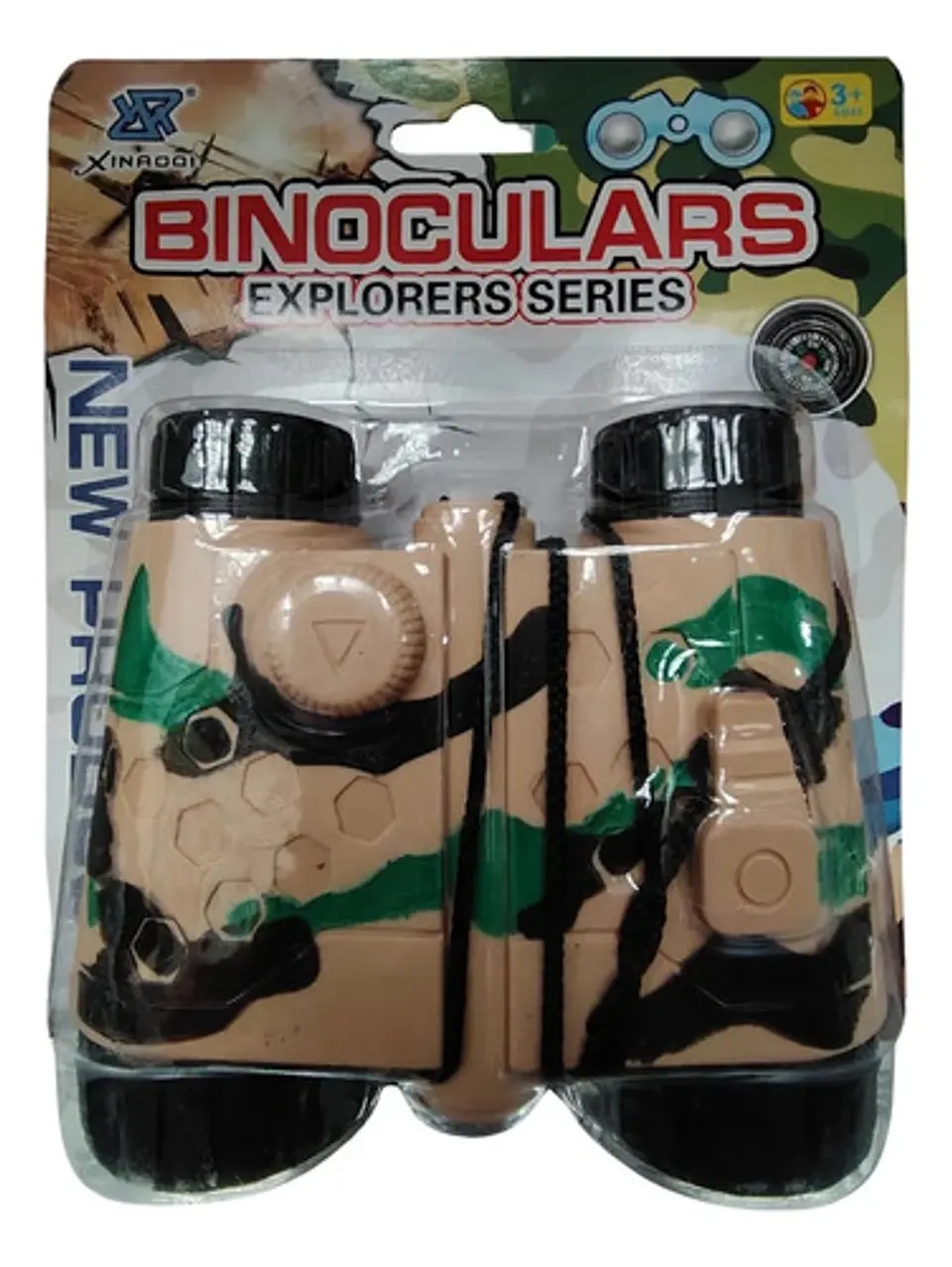Binoculares Infantiles Para Niños Camuflados Exploradores 5