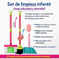 Set De Limpieza Infantil Educativo  Juego De Escoba Y Recog - Miniatura 2