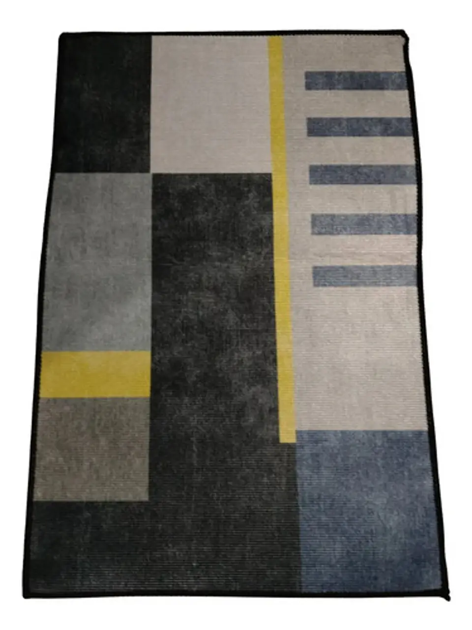 Alfombra Decorativa Moderna Diseño Geométrico Para Sala 3