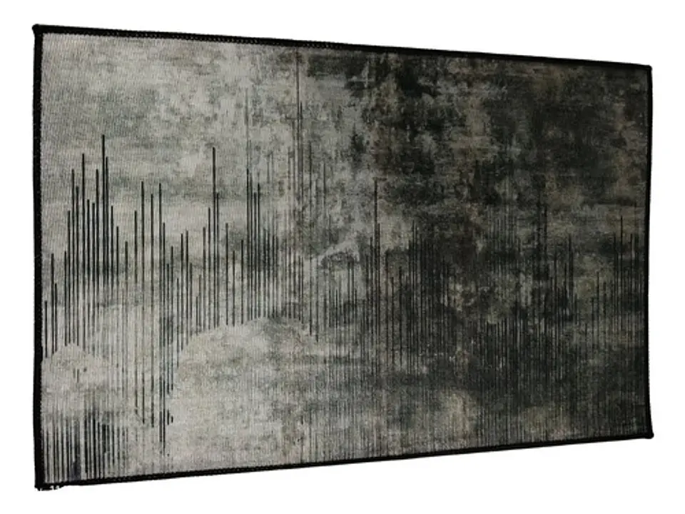 Alfombra Decorativa Moderna Diseño Geométrico Para Sala 7