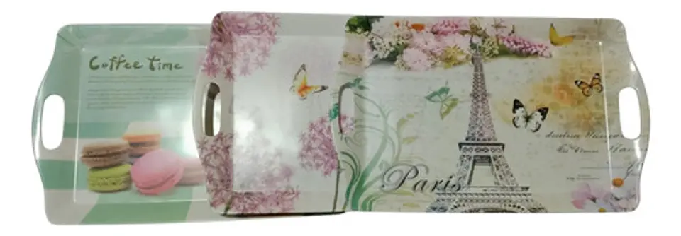 Bandeja Decorativa Multiuso Para Hogar Premium 4
