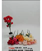 Claveles Artificiales Decorativos Multicolor Para El Hogar - Miniatura 8