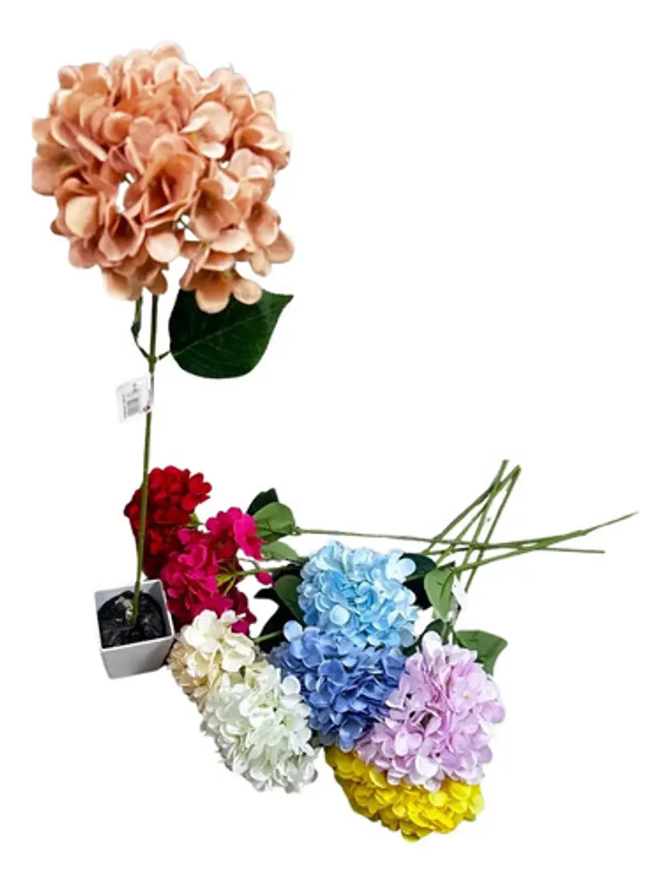 Rama De Hortensia Artificial Decorativa Para Hogar Y Eventos 7