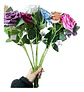 Flor Rosa Artificial Multicolor Para Decorar Tu Hogar Bonito - Miniatura 4