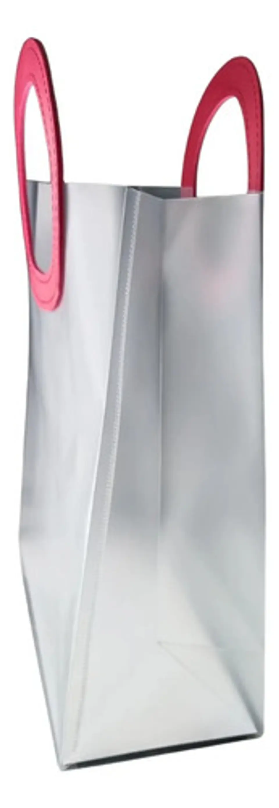 Bolso Transparente Con Asas Acabado Mate Reutilizable 1