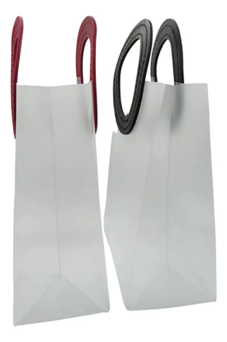 Bolsas Transparentes Con Acabado Mate Reutilizables X 8 2