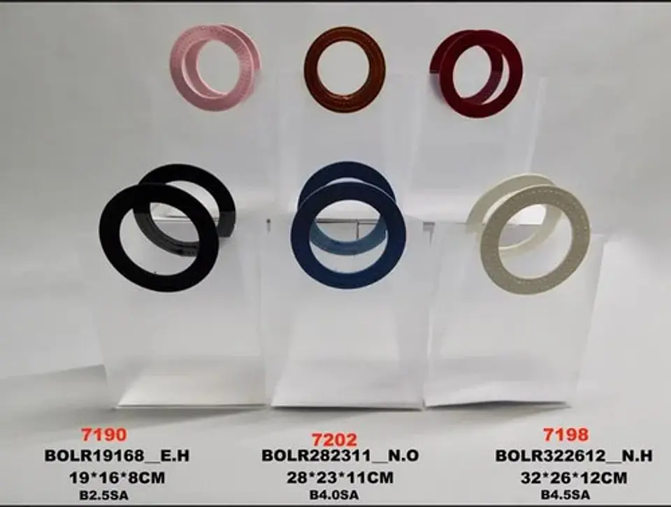 Bolsas Transparentes Con Acabado Mate Reutilizables X 8 6