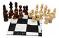 Ajedrez Clásico Completo Con Tablero Enrollable Premium - Miniatura 1