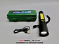 Linterna Táctica Recargable Usb Con Luz Cob Y Estuche - Miniatura 6