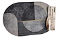 Alfombra Tapete De Baño Antideslizante Absorbente 58x38 Cm Variedad - Miniatura 6