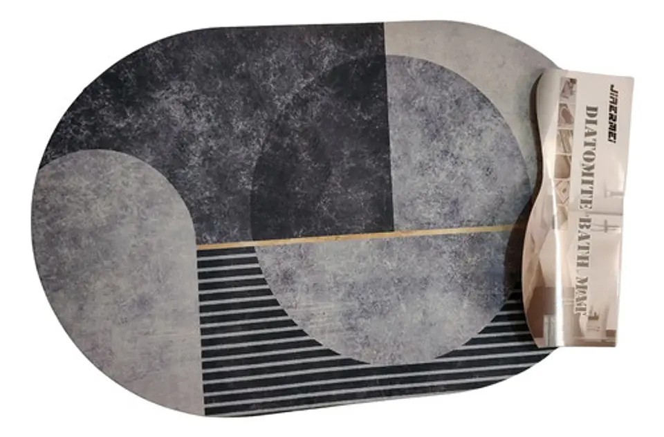 Alfombra Tapete De Baño Antideslizante Absorbente 58x38 Cm Variedad 6