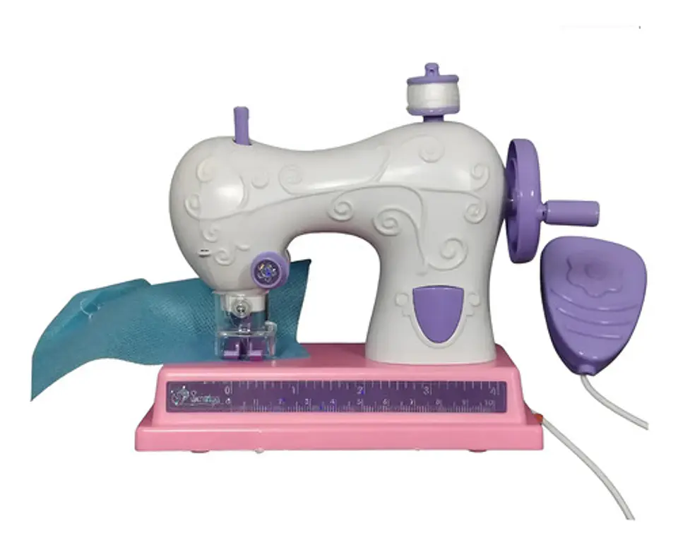 Mini Máquina De Coser Portátil Con Pedal 1