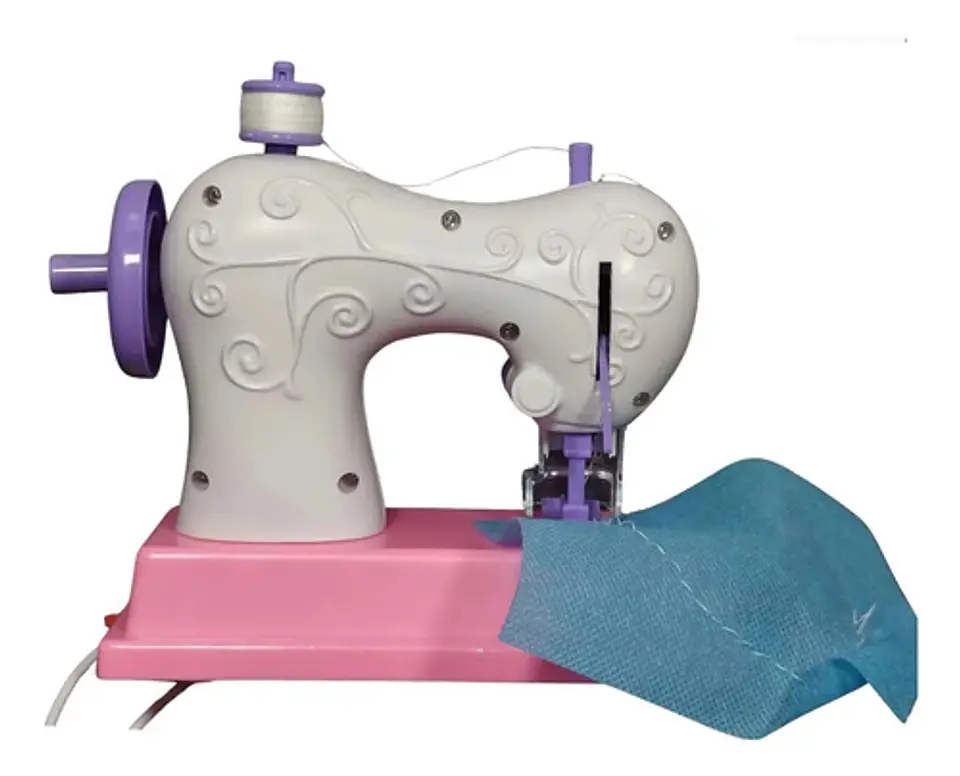 Mini Máquina De Coser Portátil Con Pedal 4