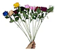 Rosa Artificial Multicolor Elegante Para Decorar Tus Espacio - Miniatura 4