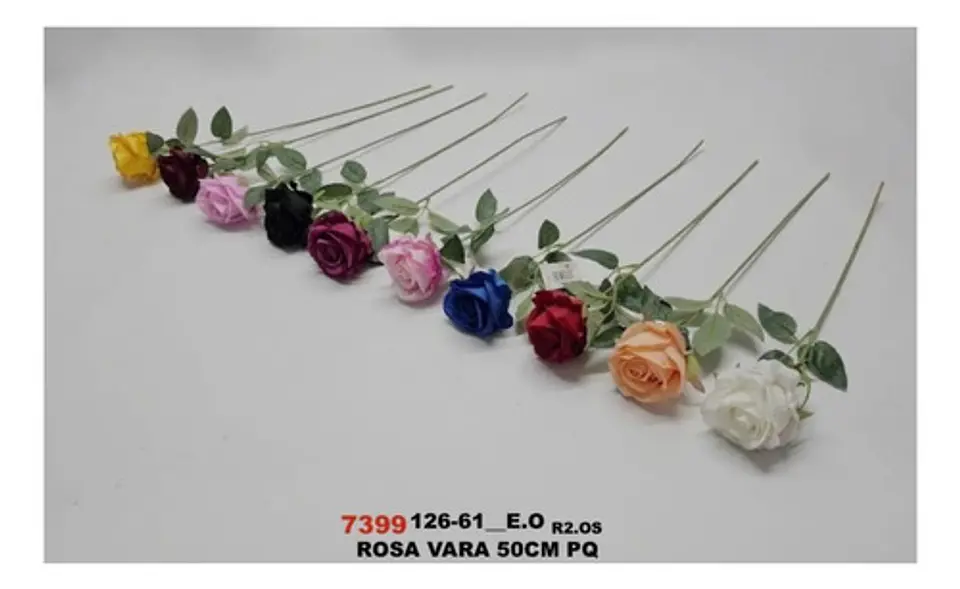 Rosa Artificial Multicolor Elegante Para Decorar Tus Espacio 7