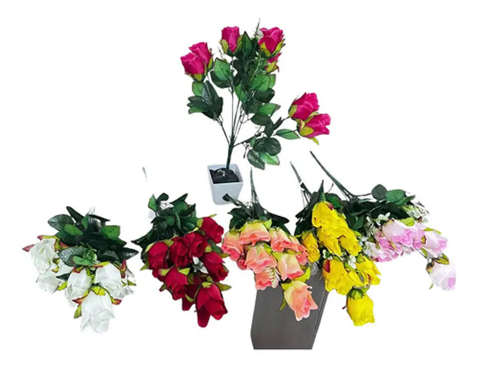 Rosas Artificiales Multicolor Para Decorar Hogar Y Tu Evento 3