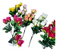 Rosas Artificiales Multicolor Para Decorar Hogar Y Tu Evento - Miniatura 7
