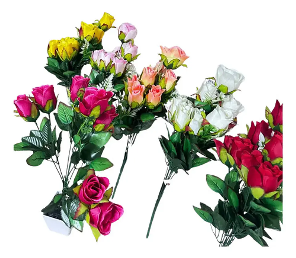 Rosas Artificiales Multicolor Para Decorar Hogar Y Tu Evento 7