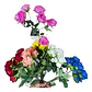 Ramo De Rosas Artificiales Multicolor Para Decorar Tu Hogar. - Miniatura 5