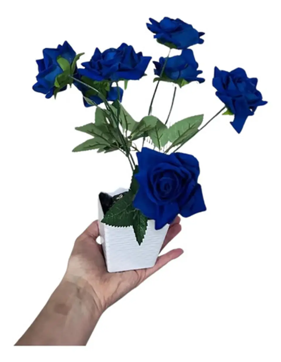 Ramo De Rosas Artificiales Multicolor Para Decorar Tu Hogar 4