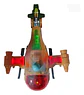 Helicóptero Militar De Juguete Con Luz Led Caqui - Miniatura 2