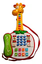 Juguete Musical Teléfono Y Guitarra Jirafa Educativo Español Amarillo - Miniatura 1