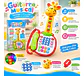 Juguete Musical Teléfono Y Guitarra Jirafa Educativo Español Amarillo - Miniatura 3