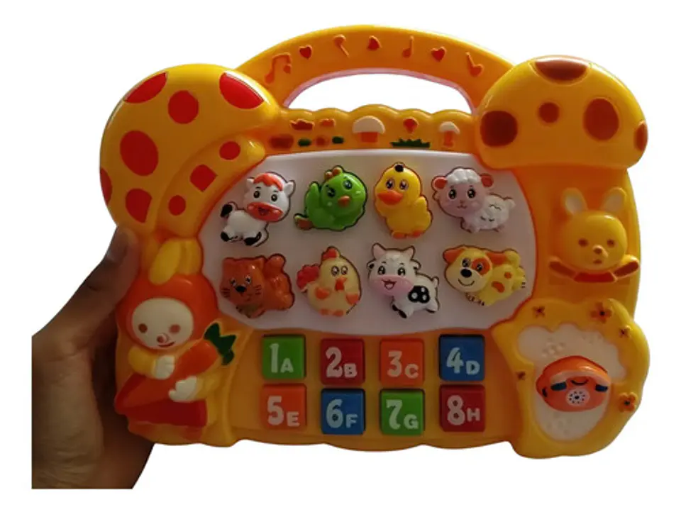 Juguete Didáctico De Granja Con Sonidos De Animales 2